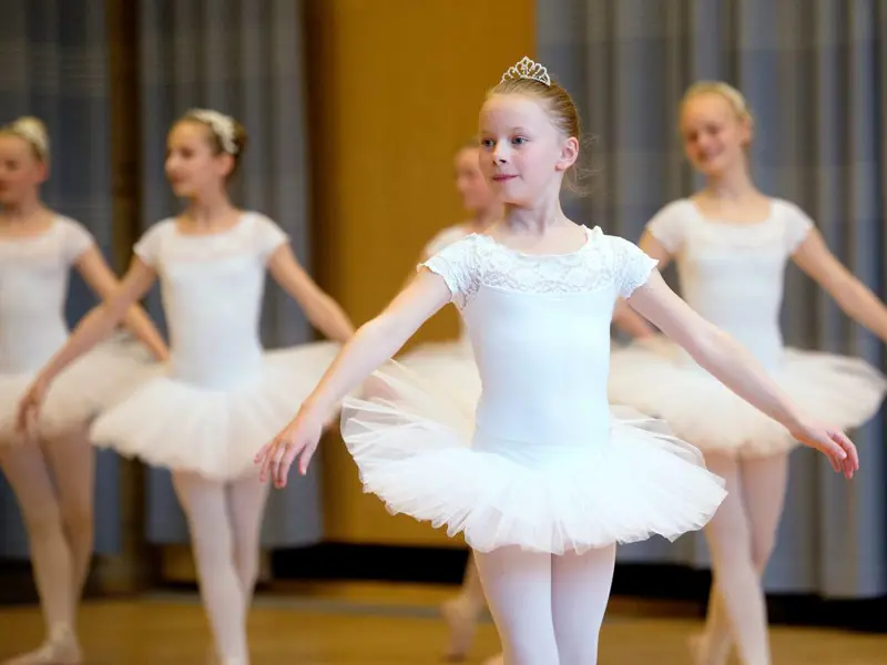 Elever fra talenthold ved Danseakademiet